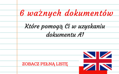 Chcę otrzymać druk A1 z Wielkiej Brytanii – O jakie dokumenty może poprosić HMRC?